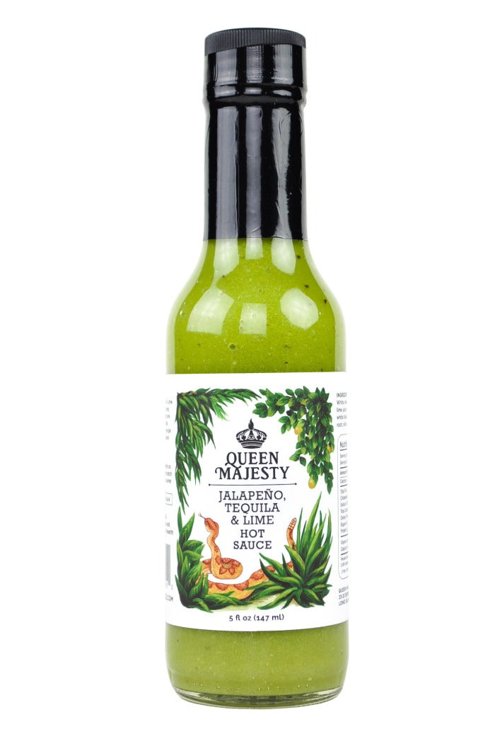 Jalapeno Tequila Lime Hot Sauce | Queen Majesty D5