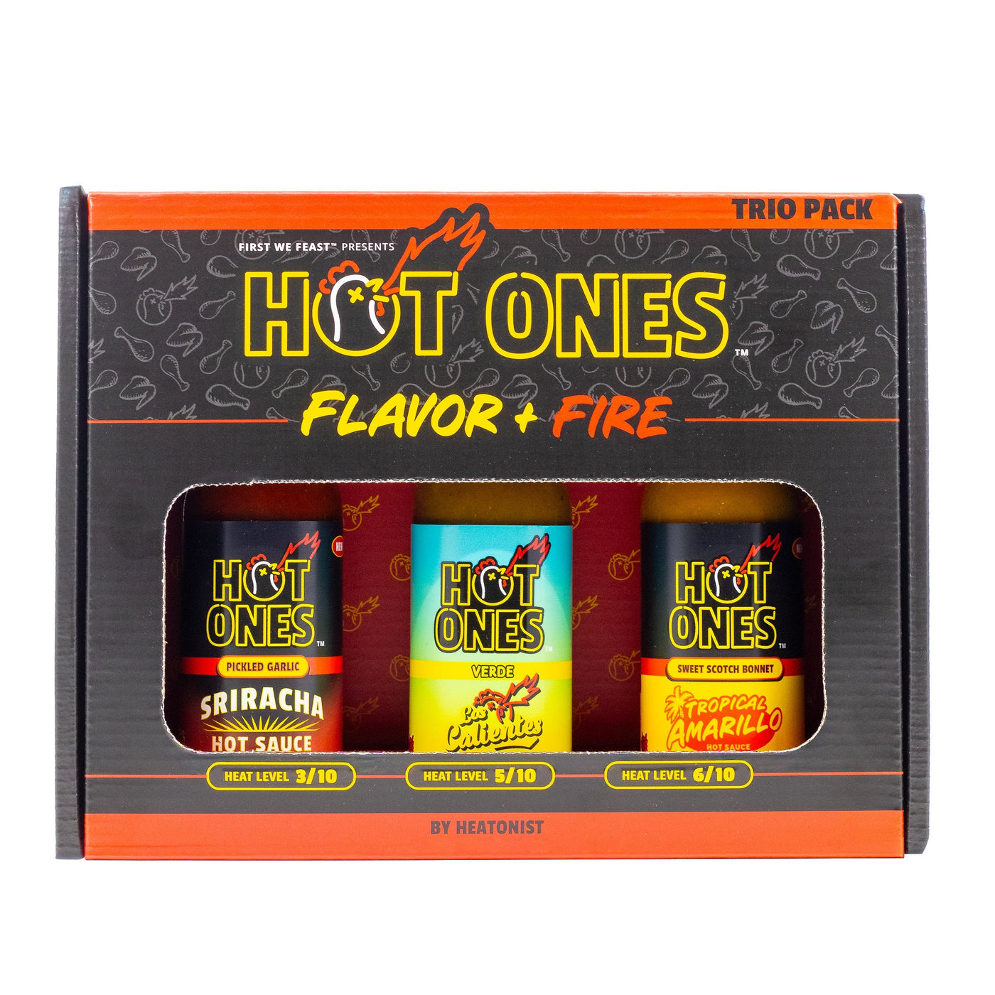 Flavor and Fire Trio Pack | Hot Ones R8