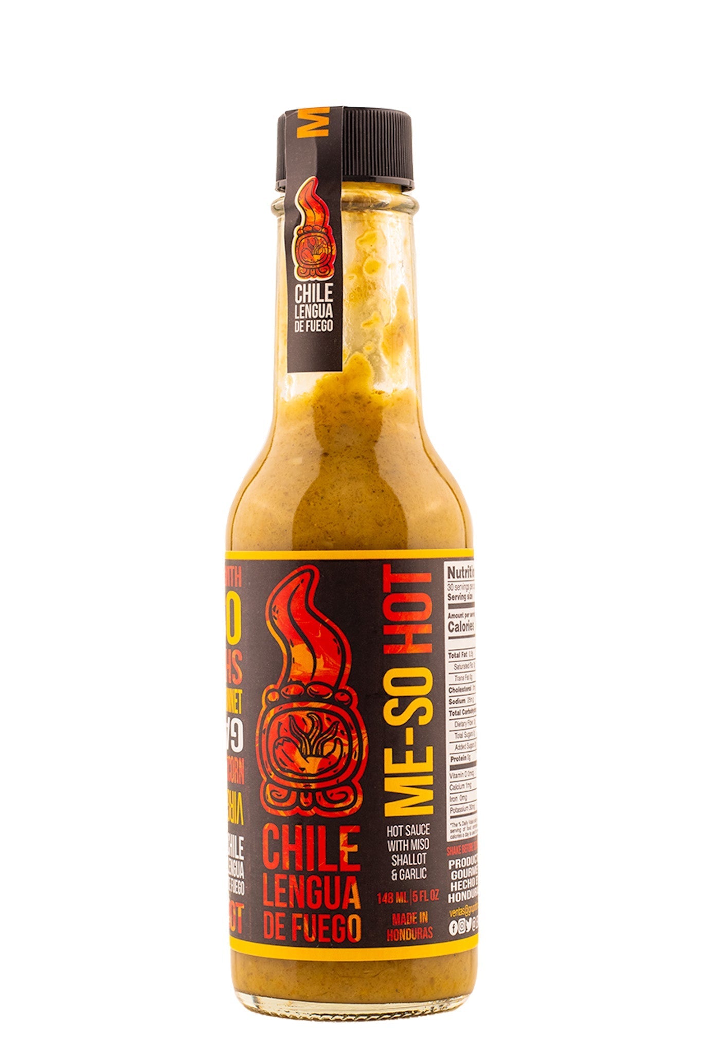 Me-So Hot Miso Shallot | Chile Lengua de Fuego M6