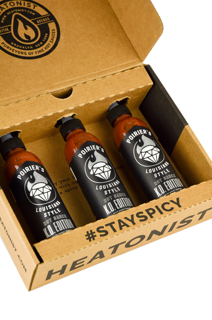 Dustin Poirier Hot Sauce - KO Edition 3 Pack B9