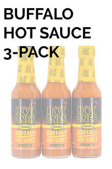Buffalo Hot Sauce 3-Pack | Hot Ones Hot Sauce Y2