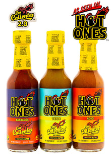 Los Calientes Trio Pack | Hot Ones Hot Sauce F7
