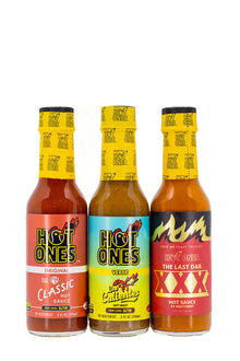 Hot Ones Trio Pack - Original | Hot Ones Hot Sauce D3