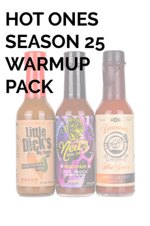 Hot Ones Hot Sauce Warmup Pack - Season 25 K8