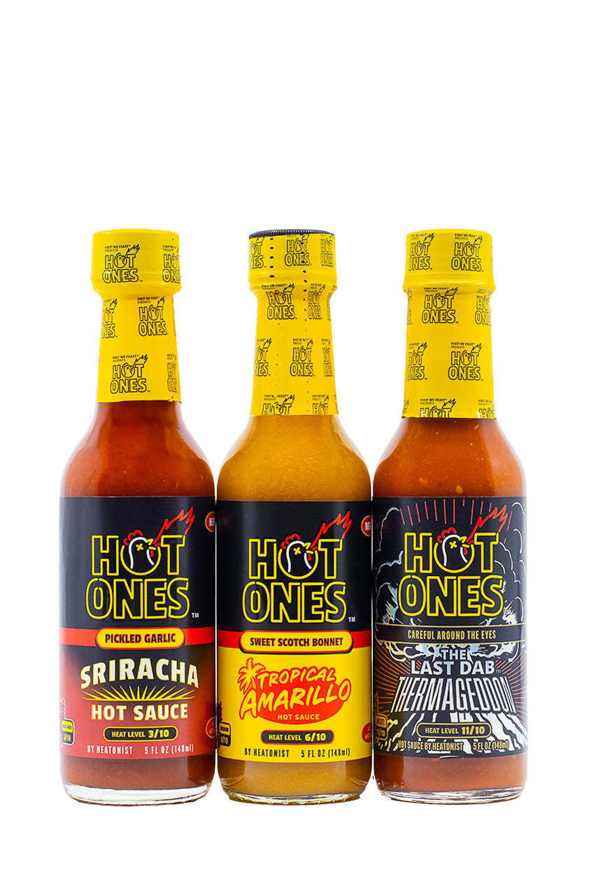 Hot Ones Hot Sauce Trio Pack - Season 29 F5