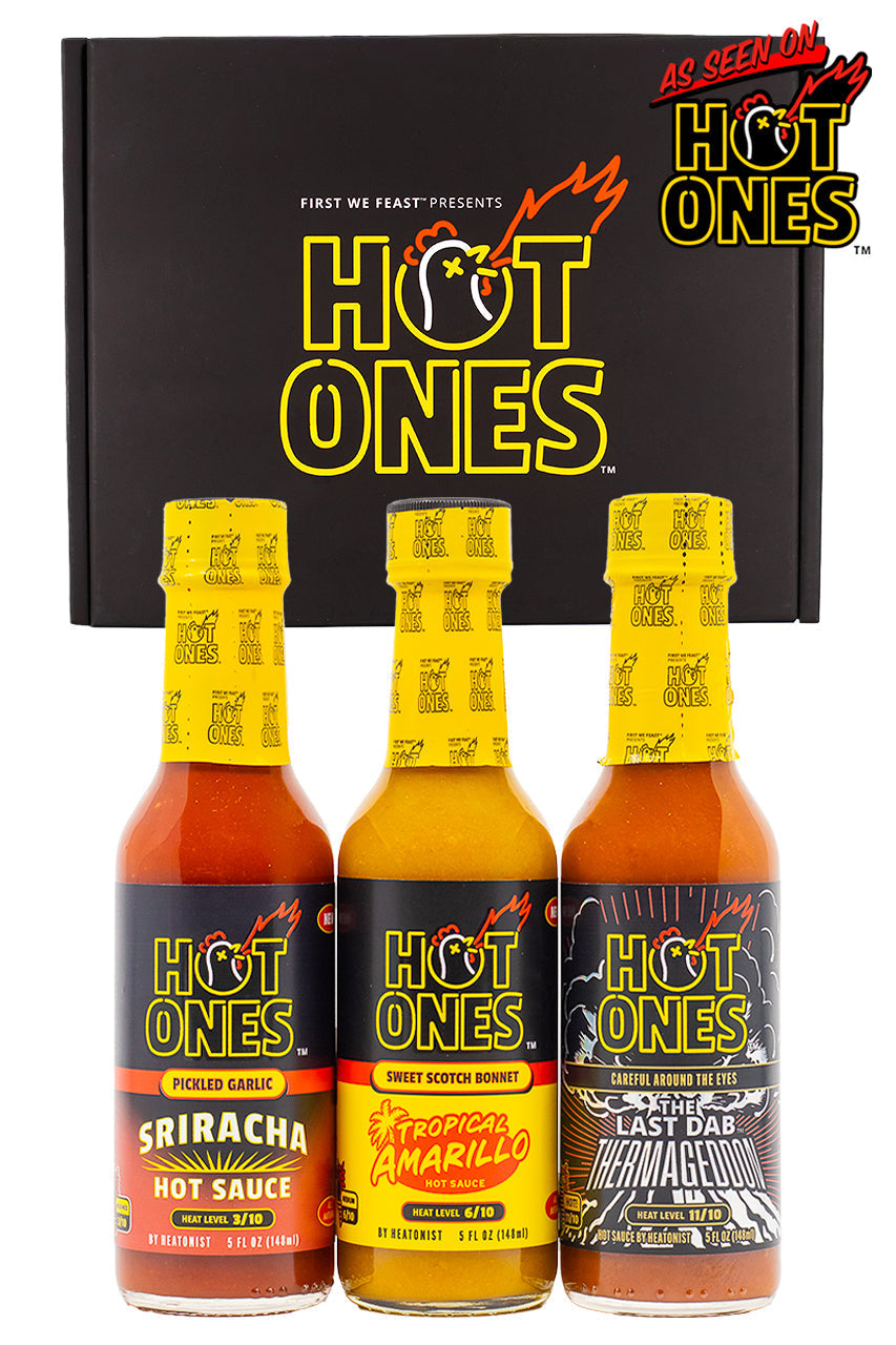 Hot Ones Hot Sauce Trio Pack - Season 30 W0