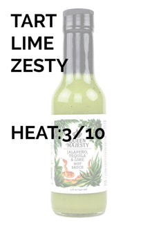 Jalapeno Tequila Lime Hot Sauce | Queen Majesty D5