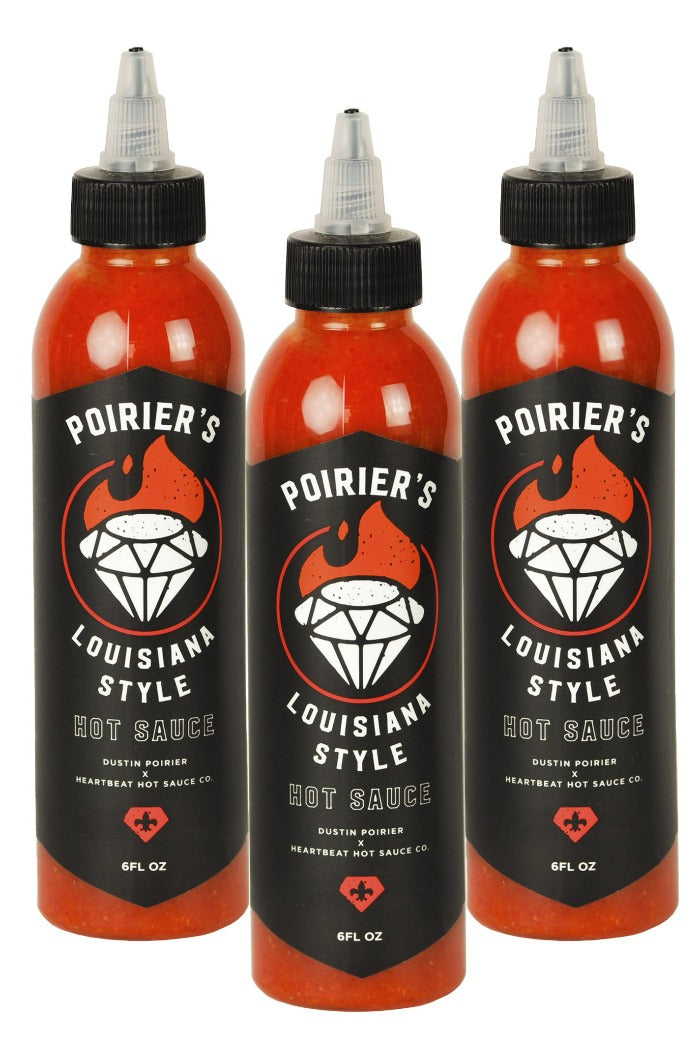 Dustin Poirier Hot Sauce 3 Pack | HEATONIST I4
